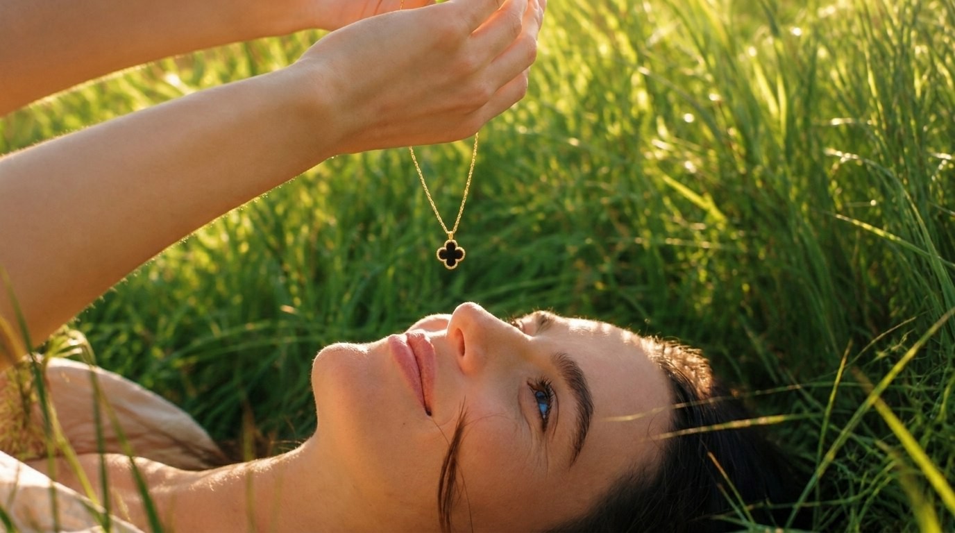 A necklace that reveals the diverse facets of feminine charm.